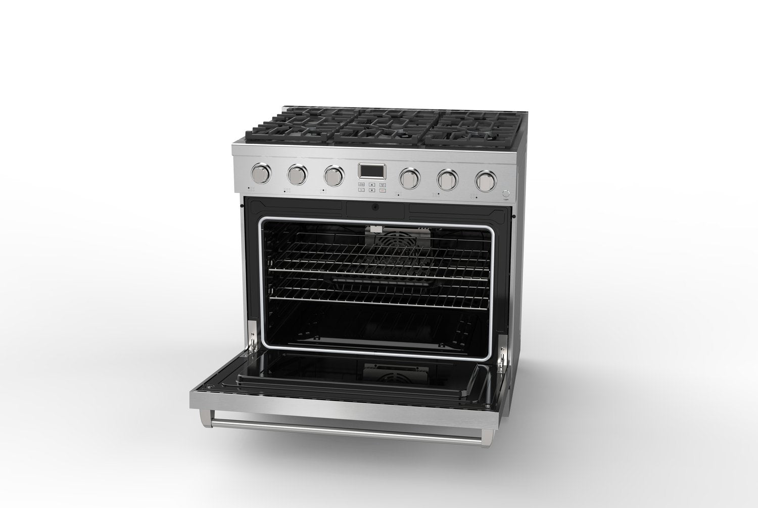 Alberta 36" | Silver | Full Gas Range