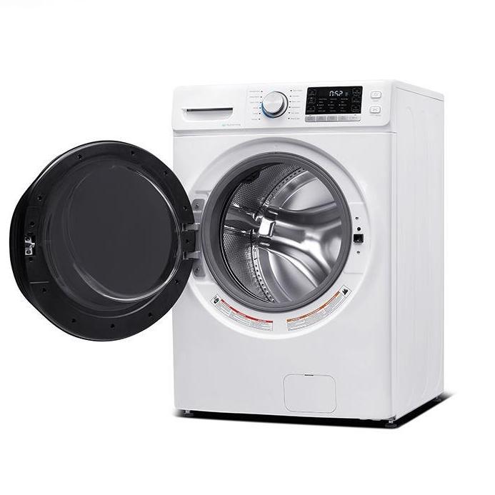 Refrigerador Yukon 36" de acero inoxidable con puertas francesas y congelador inferior