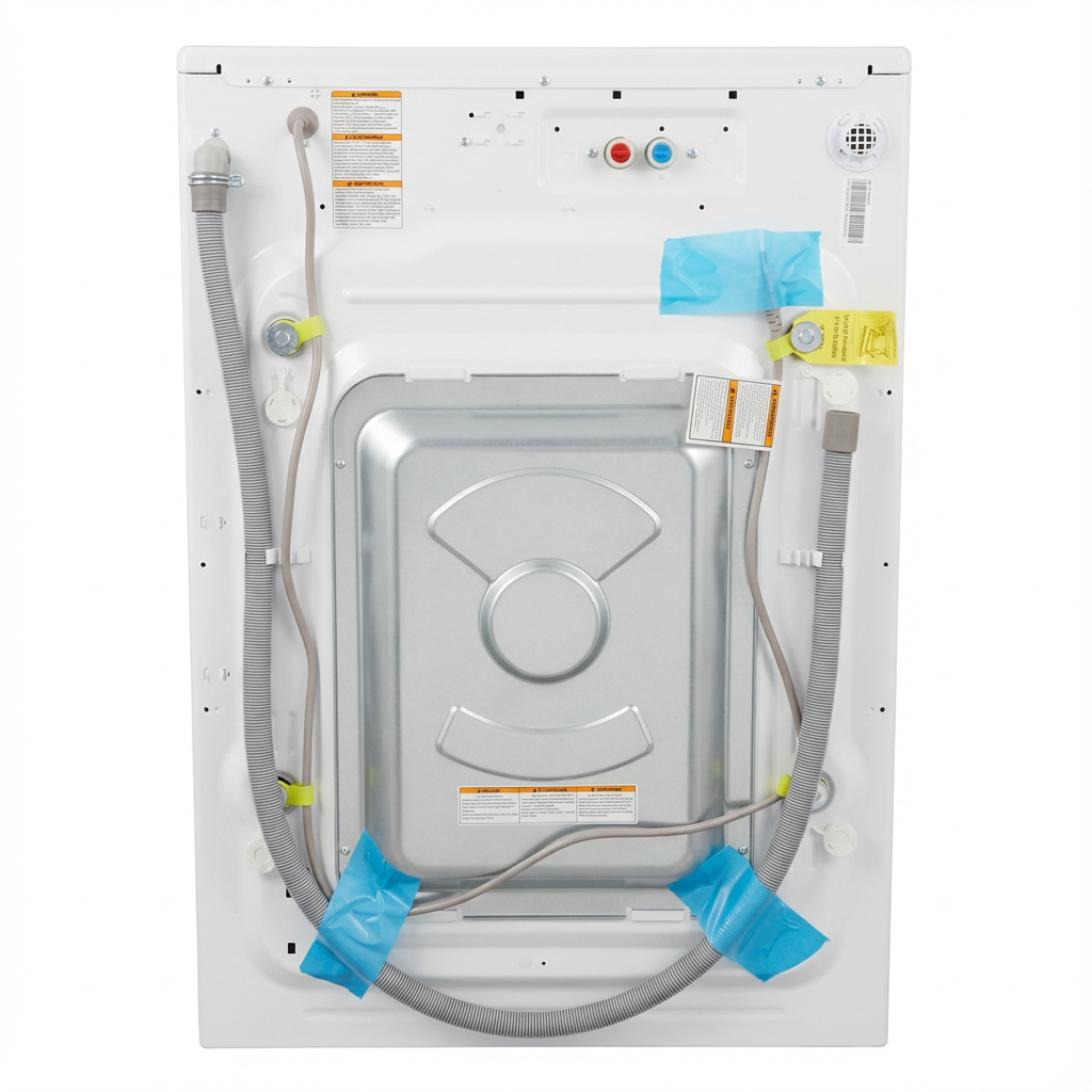 Refrigerador Yukon 36" de acero inoxidable con puertas francesas y congelador inferior