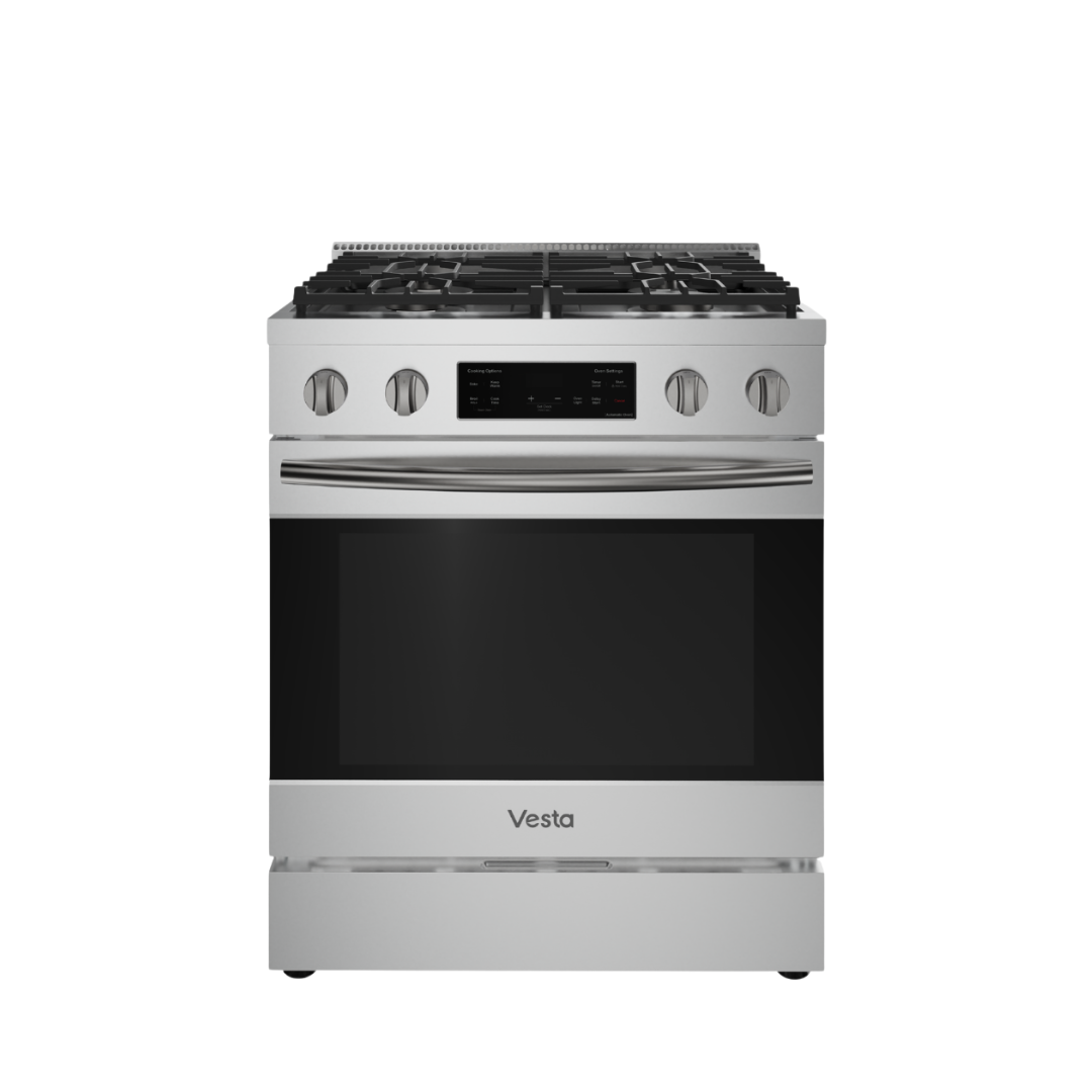 Idaho 30" | Silver | Full Gas Range