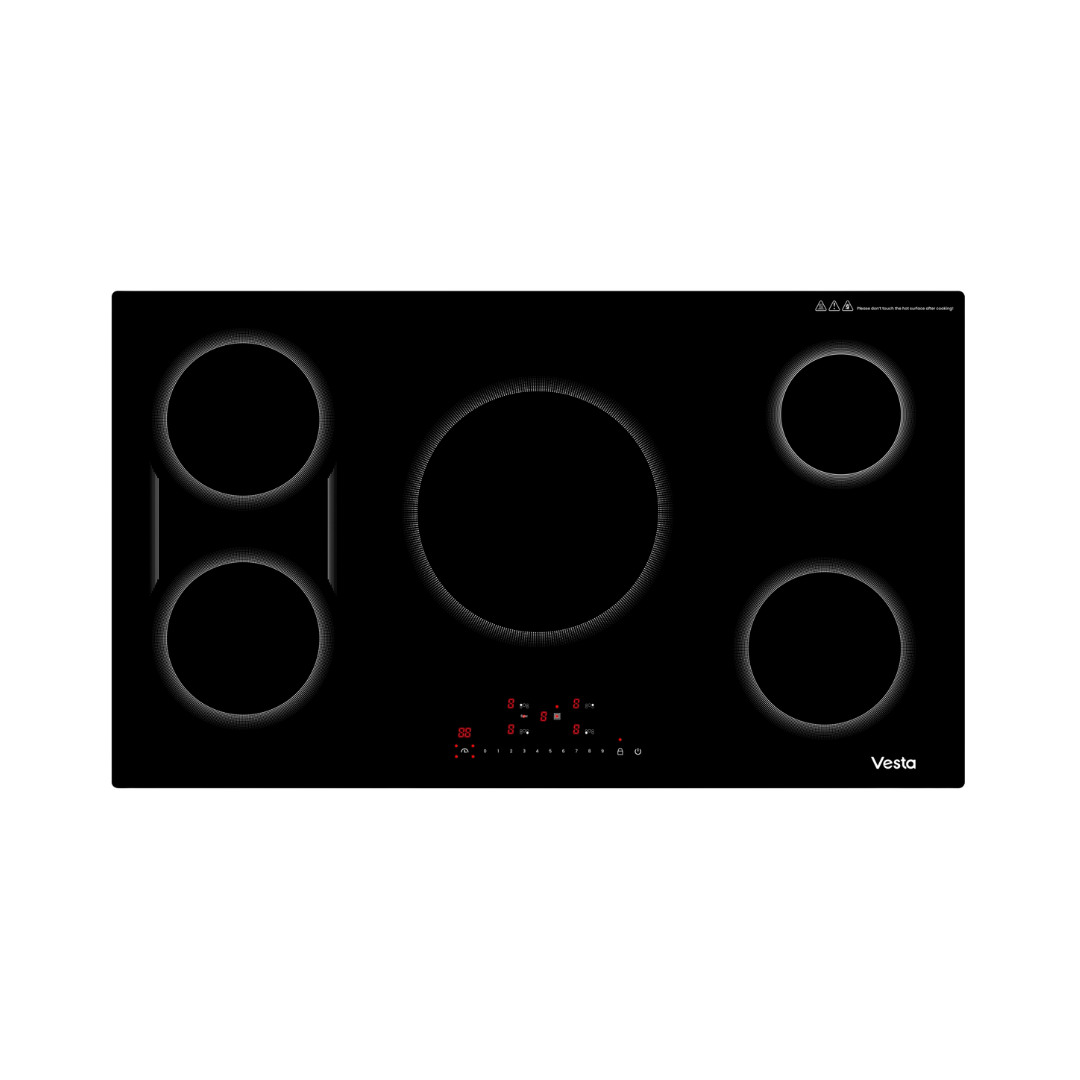 Cocina eléctrica Maine de 36" con elemento de puente