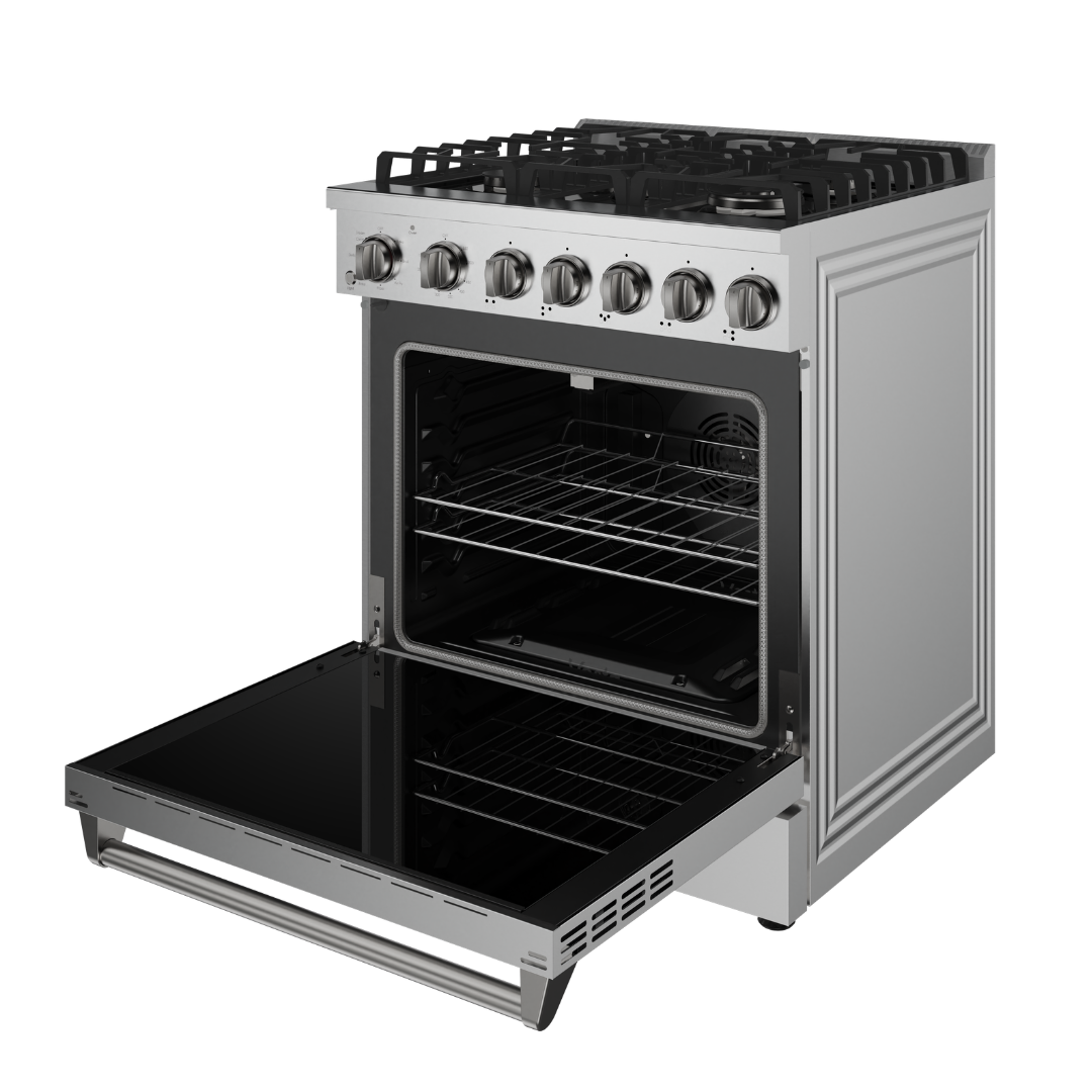 Oregon 30" | Silver | Full Gas Range