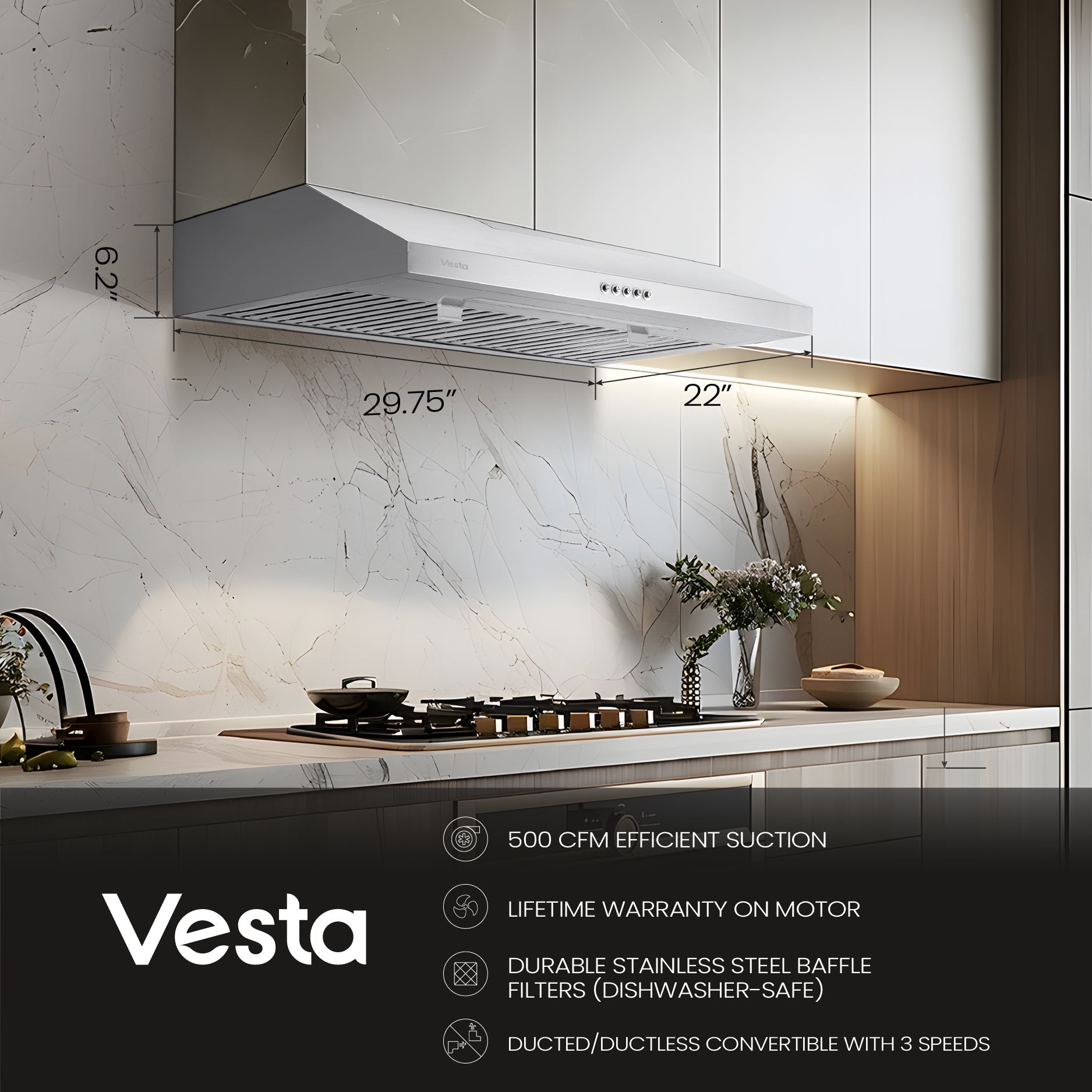 Charlotte 30" | Plata