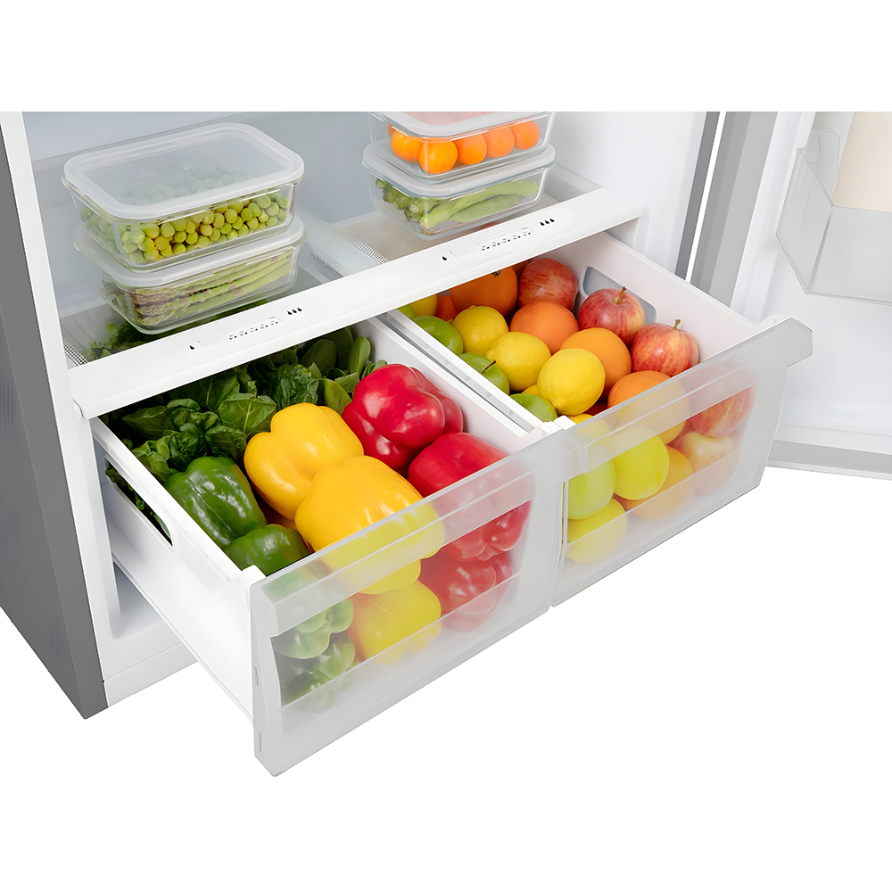 Whitehorse 30" Stainless Steel Refrigerator with Top-Freezer