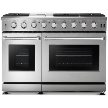 Alberta 48" | Silver |Full Gas Range