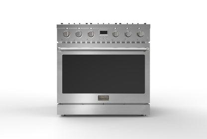 Alberta 36" | Silver |Full Gas Range