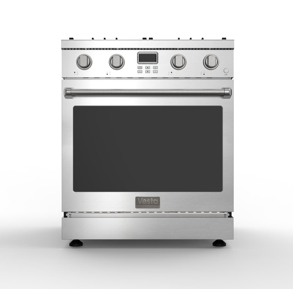 Alberta 30" | Silver |Full Gas Range