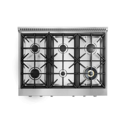 Cocina a gas Quebec de 30" | Plateada