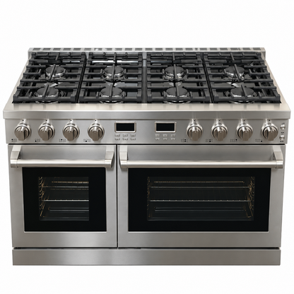 Alberta 48" | Silver | Full Gas Range