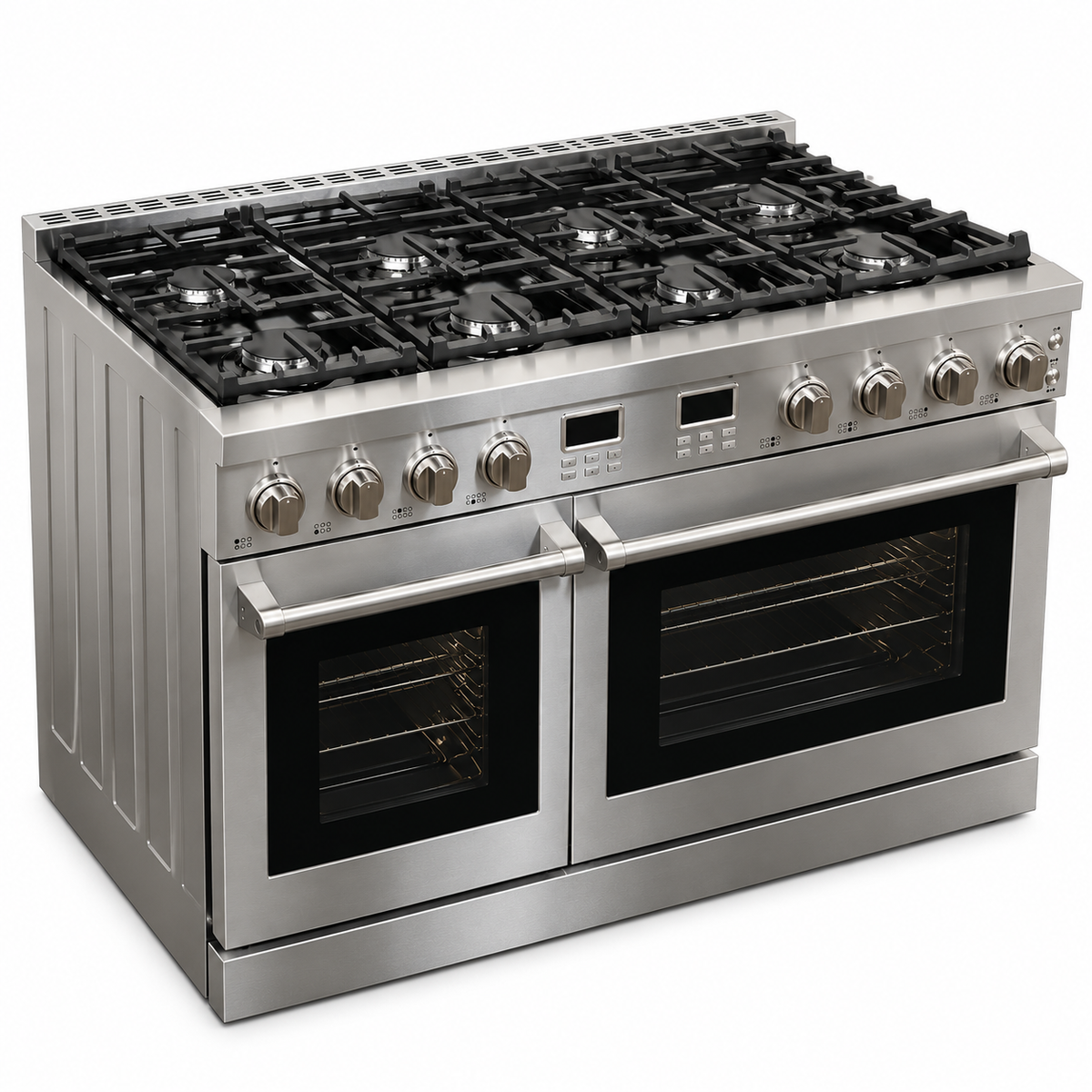 Alberta 48" | Silver | Full Gas Range