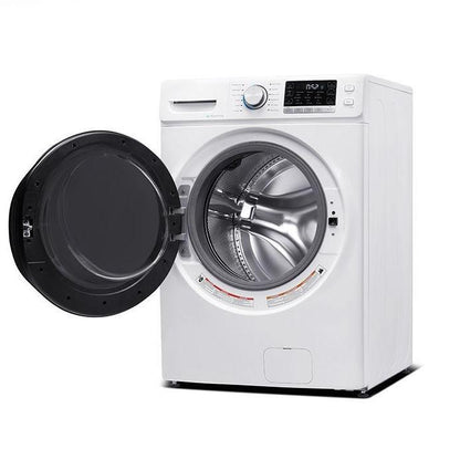 Refrigerador Yukon 36" de acero inoxidable con puertas francesas y congelador inferior