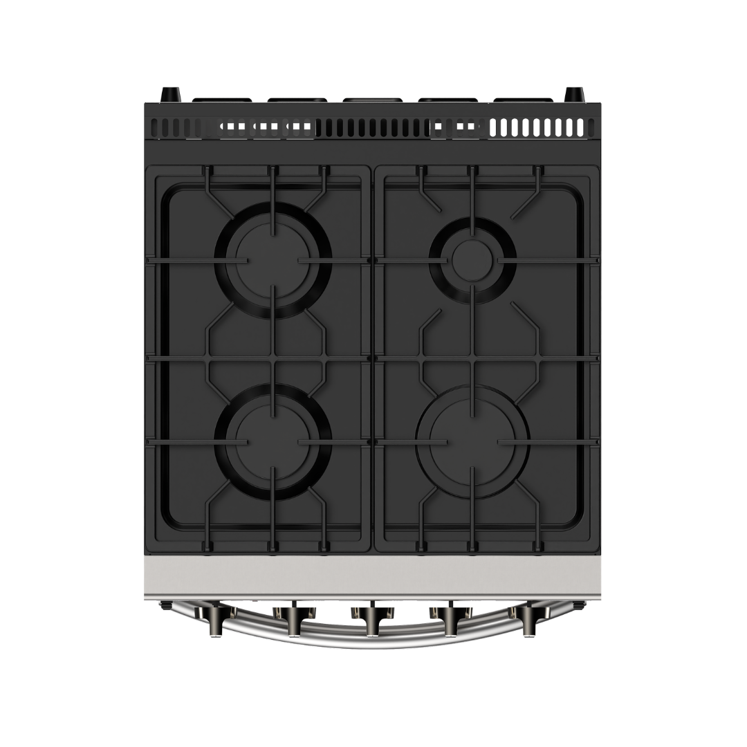 Refrigerador Yukon 36" de acero inoxidable con puertas francesas y congelador inferior