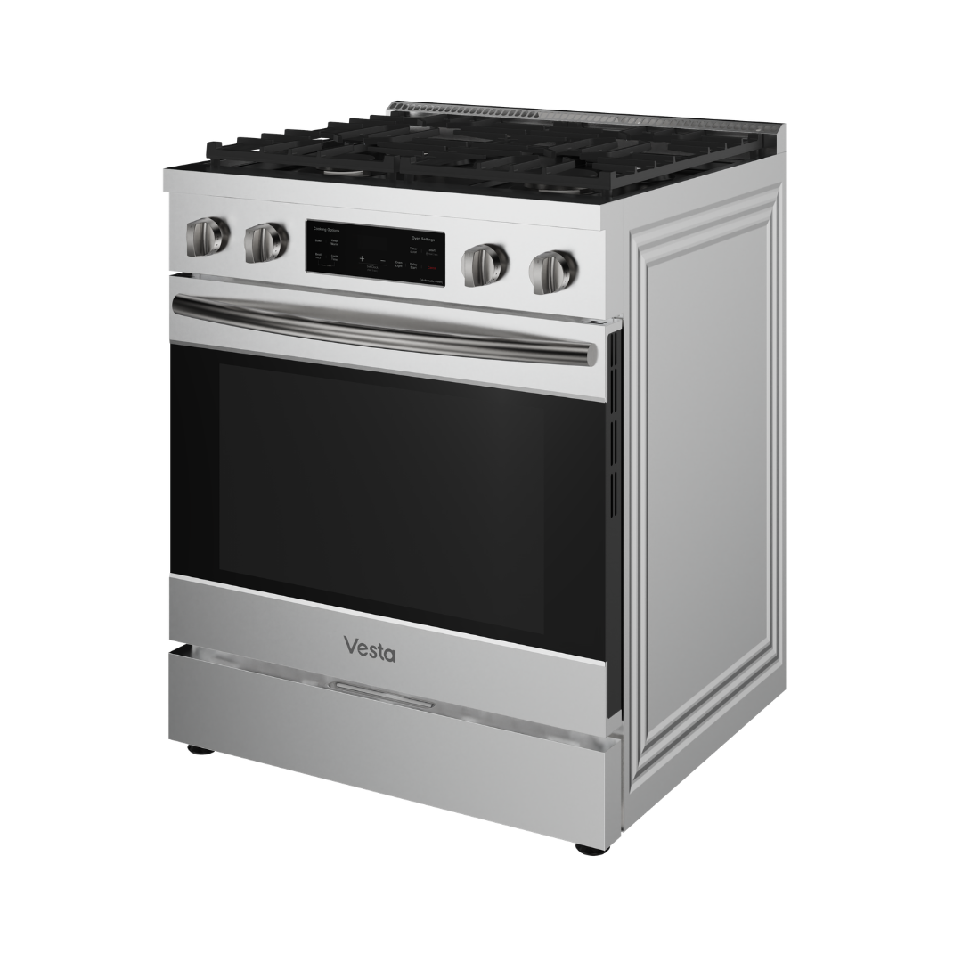 Refrigerador Yukon 36" de acero inoxidable con puertas francesas y congelador inferior