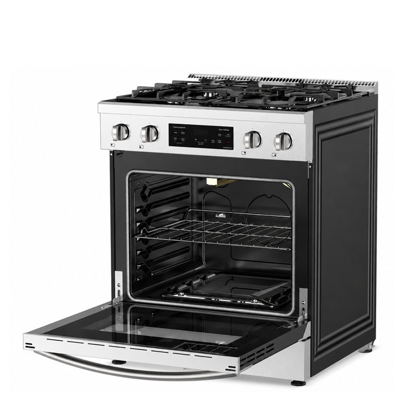 Idaho 30" | Silver | Full Gas Range