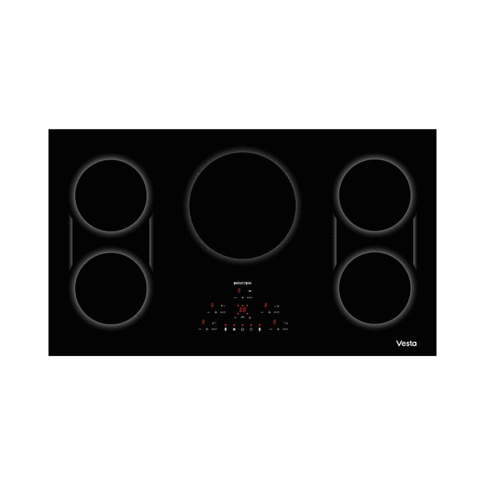 Refrigerador Yukon 36" de acero inoxidable con puertas francesas y congelador inferior