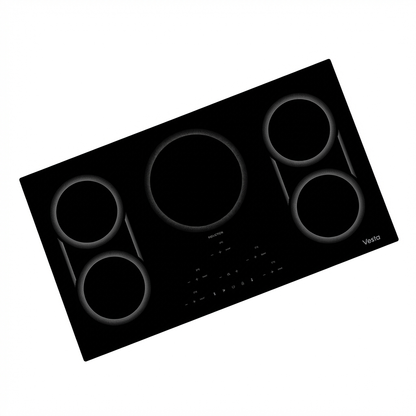 Refrigerador Yukon 36" de acero inoxidable con puertas francesas y congelador inferior