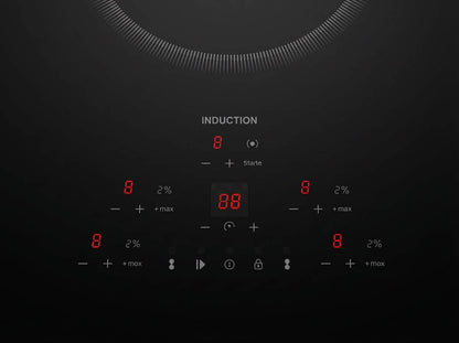 Refrigerador Yukon 36" de acero inoxidable con puertas francesas y congelador inferior