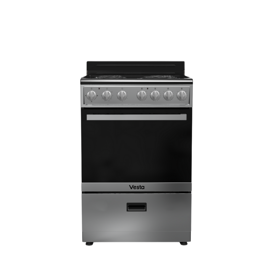 North Dakota 24" | Silver | Electric Range