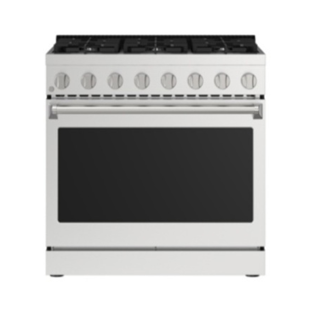 Refrigerador Yukon 36" de acero inoxidable con puertas francesas y congelador inferior