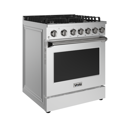 Oregon 30" | Silver | Full Gas Range