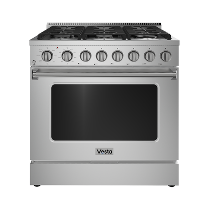 Refrigerador Yukon 36" de acero inoxidable con puertas francesas y congelador inferior