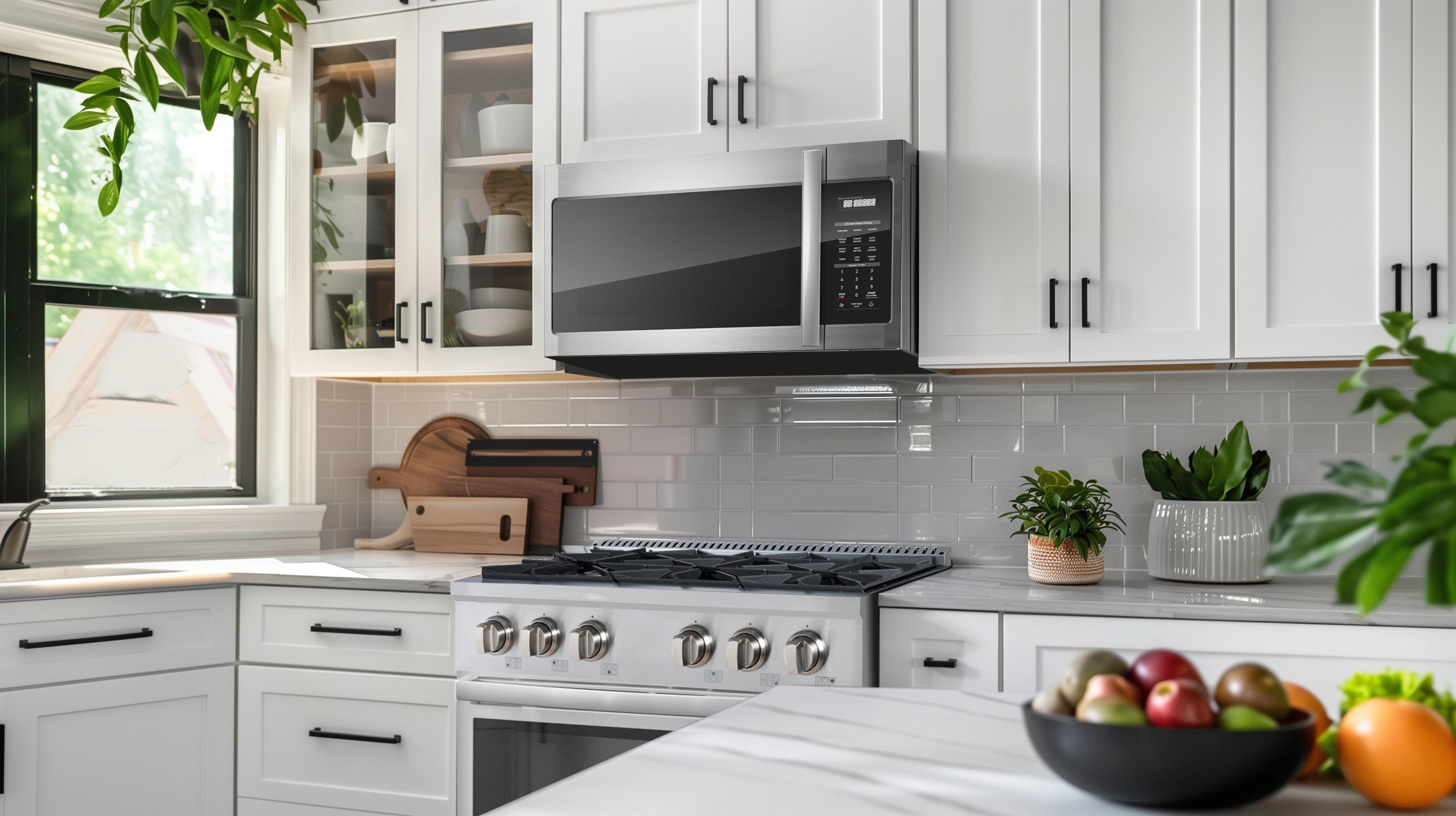 Miami 30" Stainless Steel Over-Range Microwave