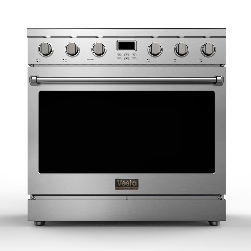 BC 36" | Plateado | Cocina eléctrica