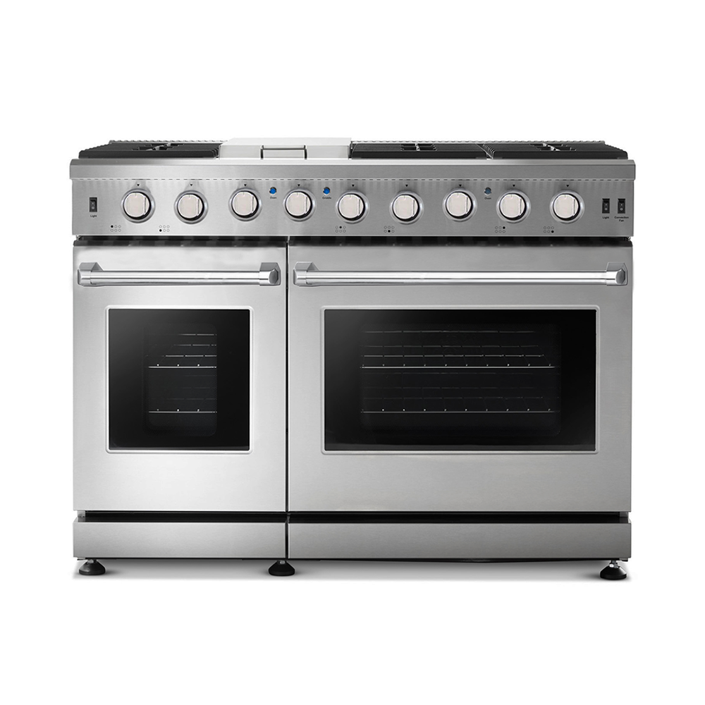 Alberta 48" | Silver | Full Gas Range