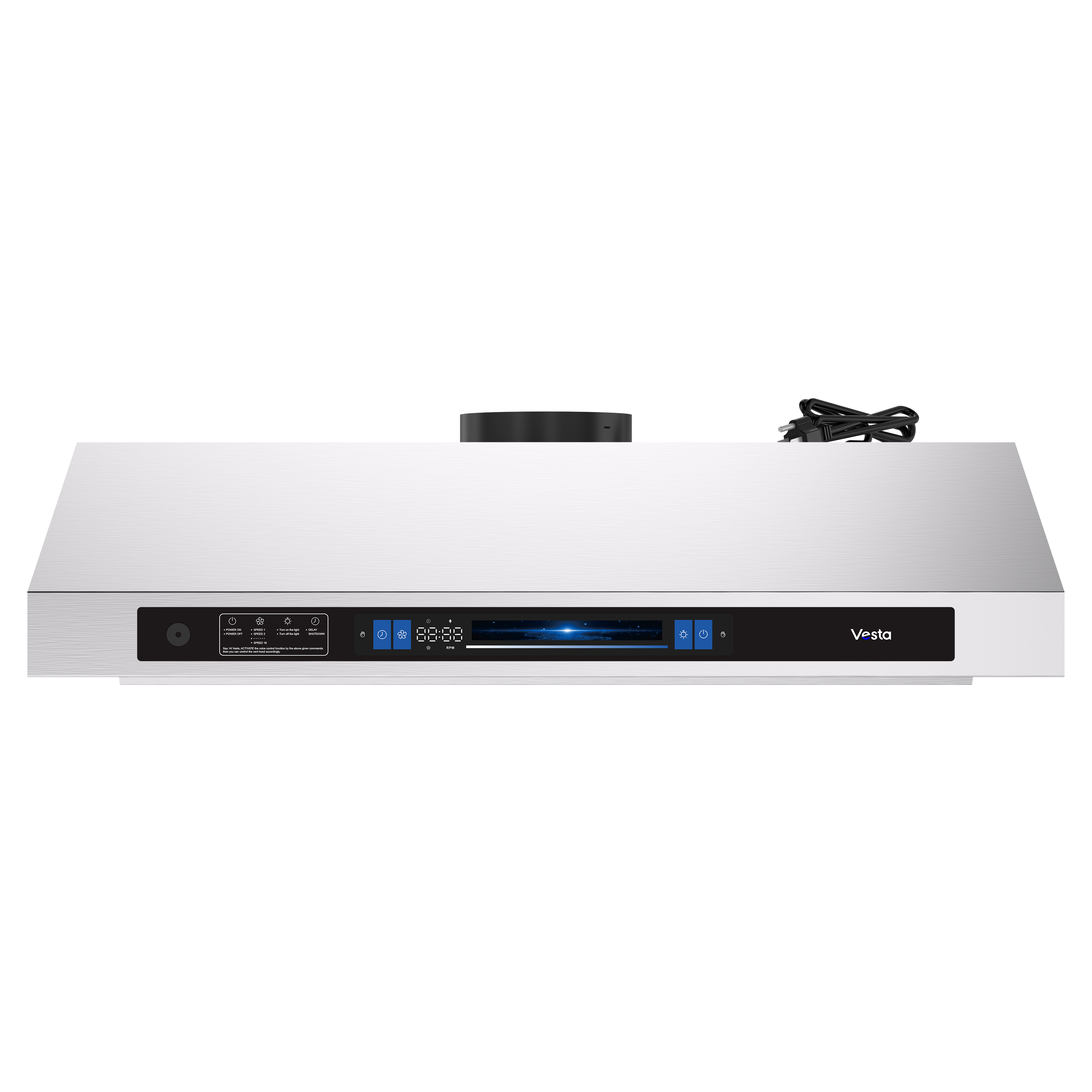 Boston 36" | Silver | DC Motor