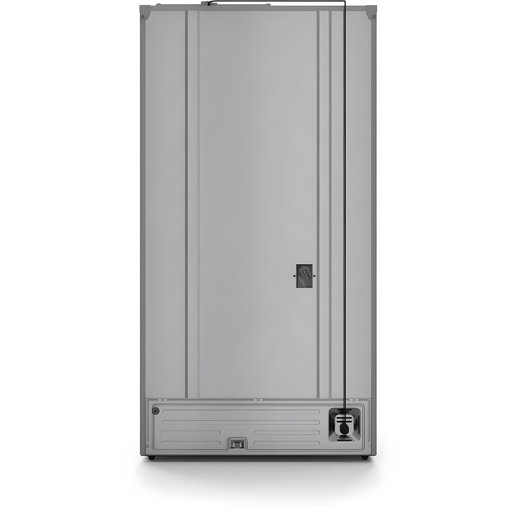 Yukon 36" Stainless Steel Depth French-Door Refrigerator with Bottom-Freezer